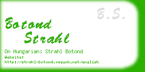 botond strahl business card